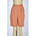 Cool Orange Short For Ladies